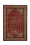 3'3" x 4'11" Handmade Vintage Turkish Small Rug