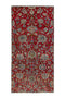 2'11" x 6'2" Handmade Vintage Small Red Rug