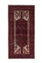 3'1" x 6'9" Turkish Vintage Runner Oriental Style Rug