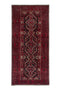 3'1" x 6'11" Vintage Turkish Runner Red Rug