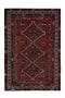 6'9" x 9'10" Vintage Turkish Red Large Area Rug