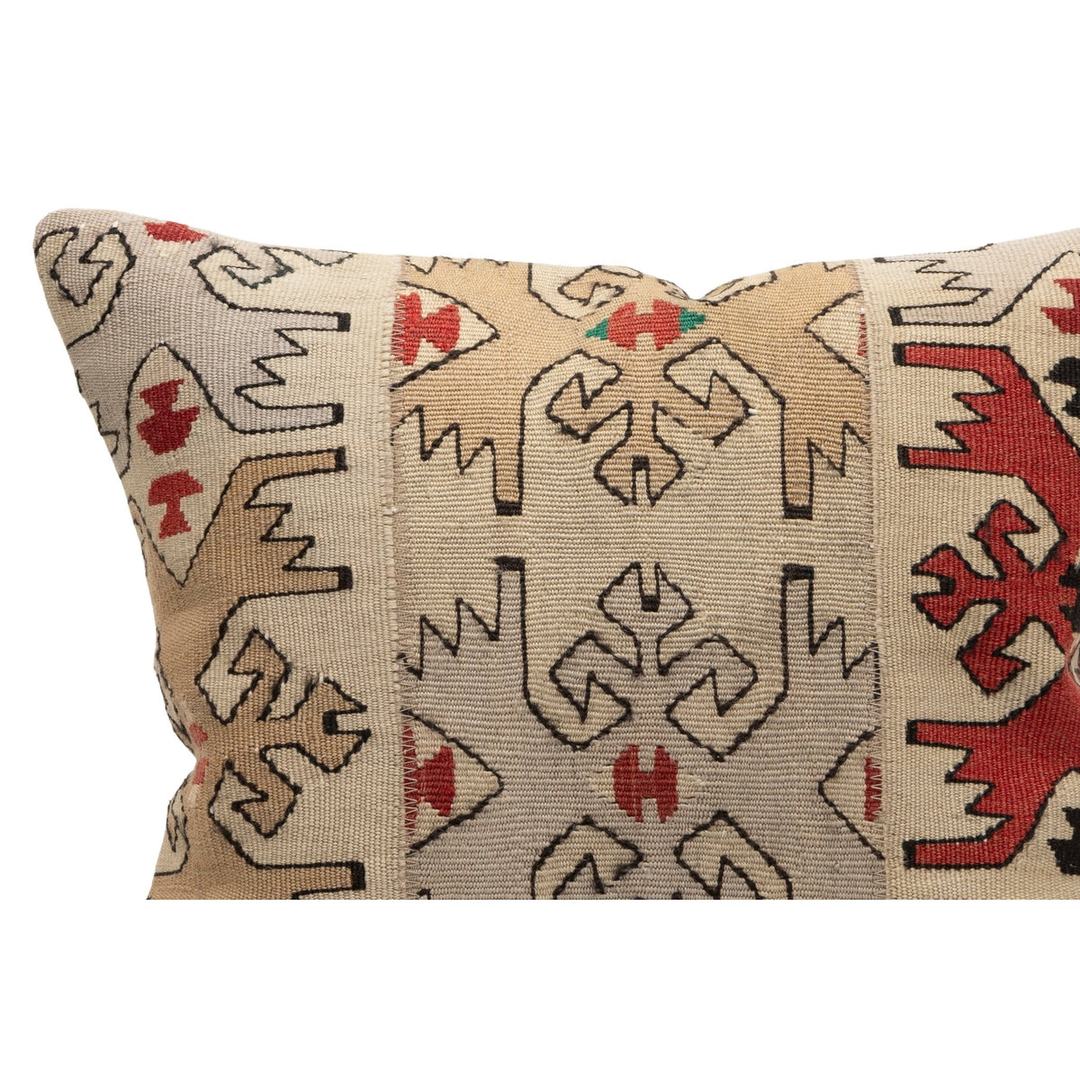 Handmade Vintage Turkish Kilim Pillow Cover