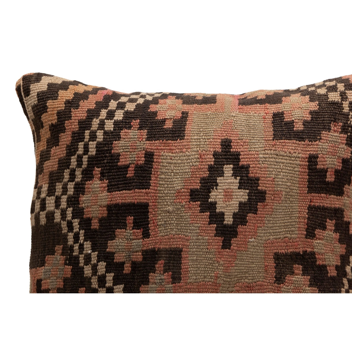 Handmade Kilim Throw Pillow Cover 16" x 16"