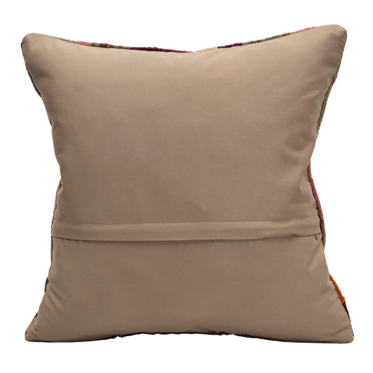 Handmade Neutral Throw Pillow Cover 20" x 20"