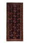 3'1" x 7'6" - Handmade Vintage Persian Style Rug