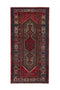 3'7" x 7'3" - Handmade Vintage Persian Style Rug