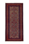 3'1" x 6'5" - Handmade Vintage Persian Style Rug