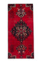 2'10" x 6'11" - Handmade Vintage Persian Style Rug