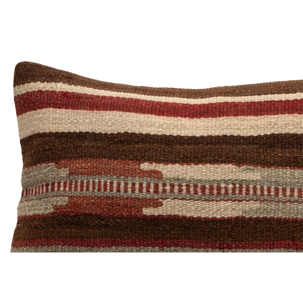 Authentic Decorative Kilim Pillow Case 12" x 20"