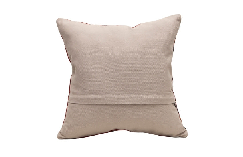 Handwoven Kilim Throw Pillow Cover 16" x 16"
