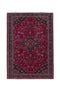 7' x 6'3" - Handmade Vintage Persian Style Rug
