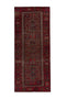 3'10" x 9'5" - Handmade Vintage Persian Style Rug