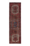 2'7" x 9'1" - Handmade Vintage Persian Style Rug