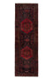 3'1" x 9'10" - Handmade Vintage Persian Style Rug
