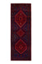 3'7" x 9'11" - Handmade Vintage Persian Style Rug