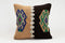 16x16 Turkish Kilim Cushion | Vintage Wool Pillow