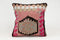 16x16 Vintage Kilim Pillow | Handwoven Turkish Cushion