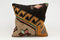 16x16 Vintage Kilim Pillow | Handwoven Turkish Cushion