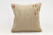16x16 Vintage Kilim Pillow | Handwoven Turkish Cushion