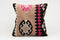 16x16 Vintage Kilim Pillow | Handwoven Turkish Cushion