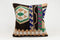16x16 Vintage Kilim Pillow | Handwoven Turkish Cushion