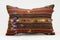 Handmade Vintage Kilim Throw Pillow Case 16" x 24"