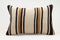 Handmade Vintage Kilim Throw Pillow Case 16" x 24"