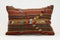 Handmade Vintage Kilim Throw Pillow Case 16" x 24"