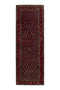 3'7" x 10' - Handmade Vintage Persian Style Rug