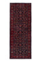2'7" x 6'9" - Handmade Vintage Persian Style Rug