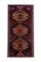 3'9" x 10'2" - Handmade Vintage Persian Style Rug