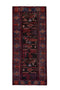 3'5" x 10'2" - Handmade Vintage Persian Style Rug