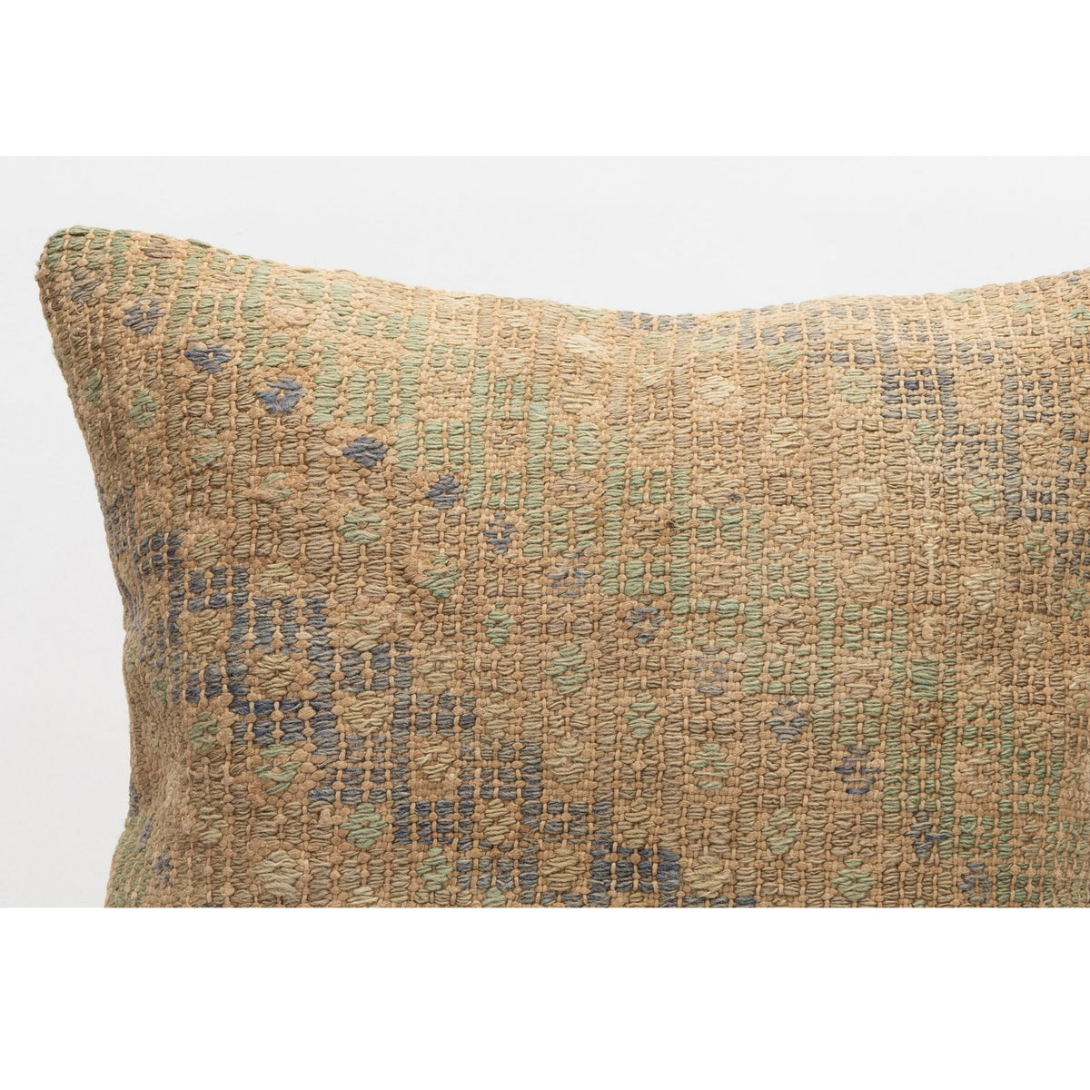 Handwoven Kilim Throw Pillow Cover 16" x 16"