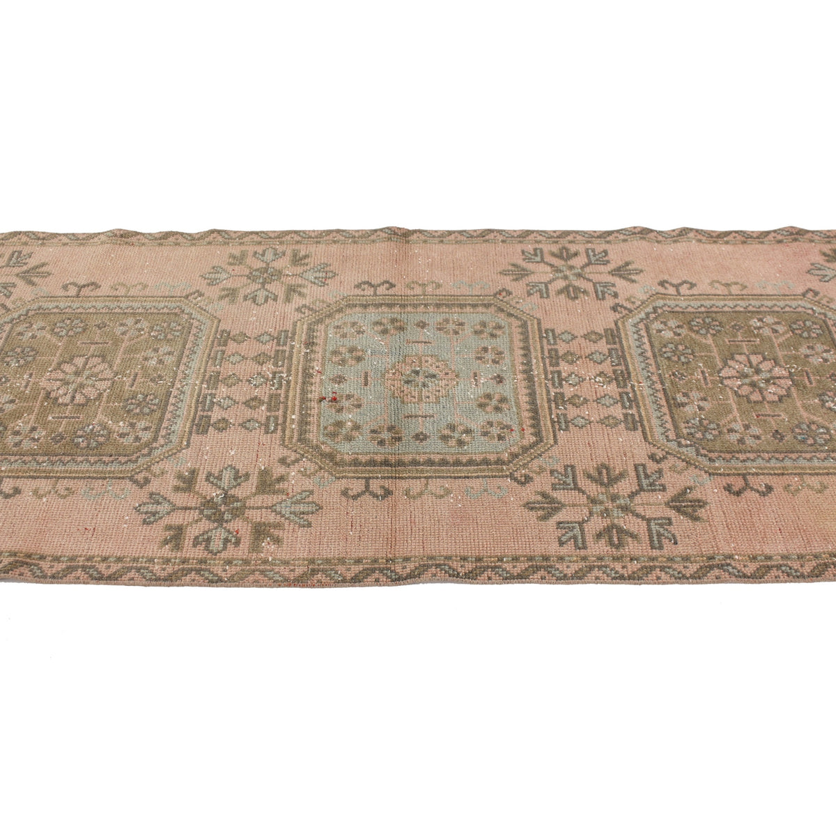 Sheldi - (2'11" x 10'4") Vintage Turkish Runner Rug