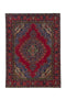 6'6" x 9'2" - Handmade Vintage Persian Style Rug