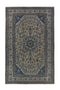 6'4" x 9'10" - Handmade Vintage Persian Style Rug