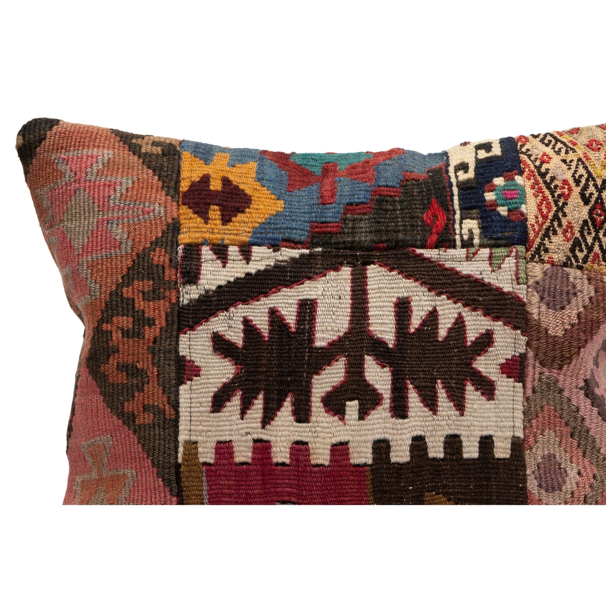 Handmade Vintage Turkish Kilim Pillow Cover