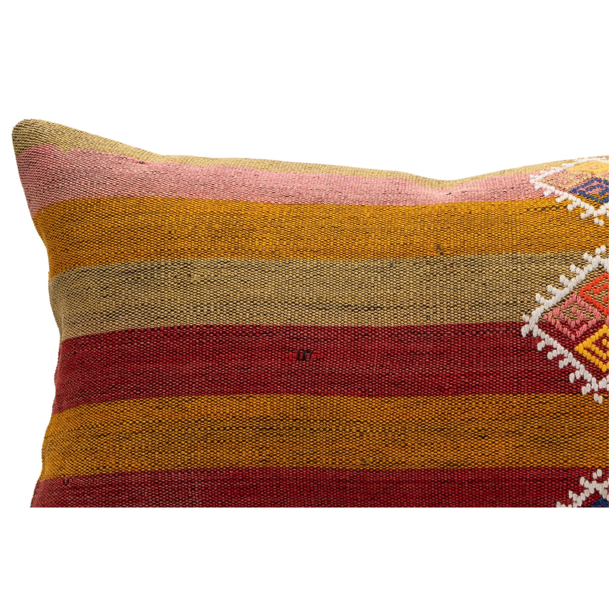 Oriental Kilim Throw Pillow Cover 12" x 20"