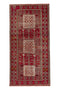 4'10" x 10'2" - Handmade Vintage Persian Style Rug