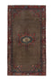4'8" x 8'8" - Handmade Vintage Persian Style Rug