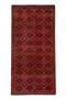 3'9" x 8'8" - Handmade Vintage Persian Style Rug