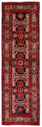 3'9" x 10'10" - Handmade Vintage Persian Style Rug