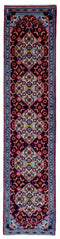 2'2" x 9'1" - Handmade Vintage Persian Style Rug