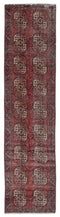 2'3" x 9'2" - Handmade Vintage Persian Style Rug