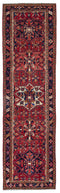 3'5" x 11'1" - Handmade Vintage Persian Style Rug