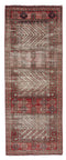 3'6" x 8'8" - Handmade Vintage Persian Style Rug