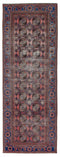 3'11" x 9'10" - Handmade Vintage Persian Style Rug