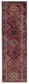 3'5" x 9'9" - Handmade Vintage Persian Style Rug