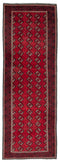 3'6" x 9'5" - Handmade Vintage Persian Style Rug