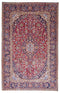 6'5" x 10'1" - Handmade Vintage Persian Style Rug